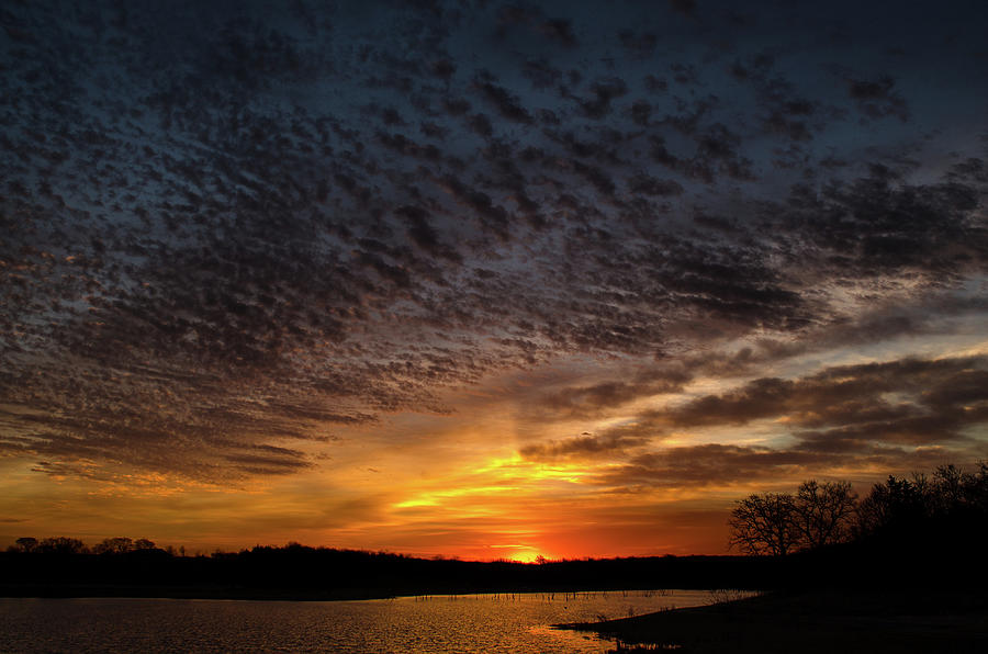 Kill Creek Sunrise Photograph by Jeff Phillippi