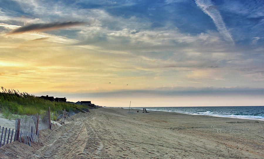 Kill Devil Hills Sunset - Outer Banks Photograph by Brendan Reals