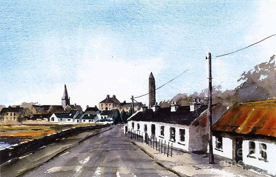 Killala in North Mayo Painting by Val Byrne