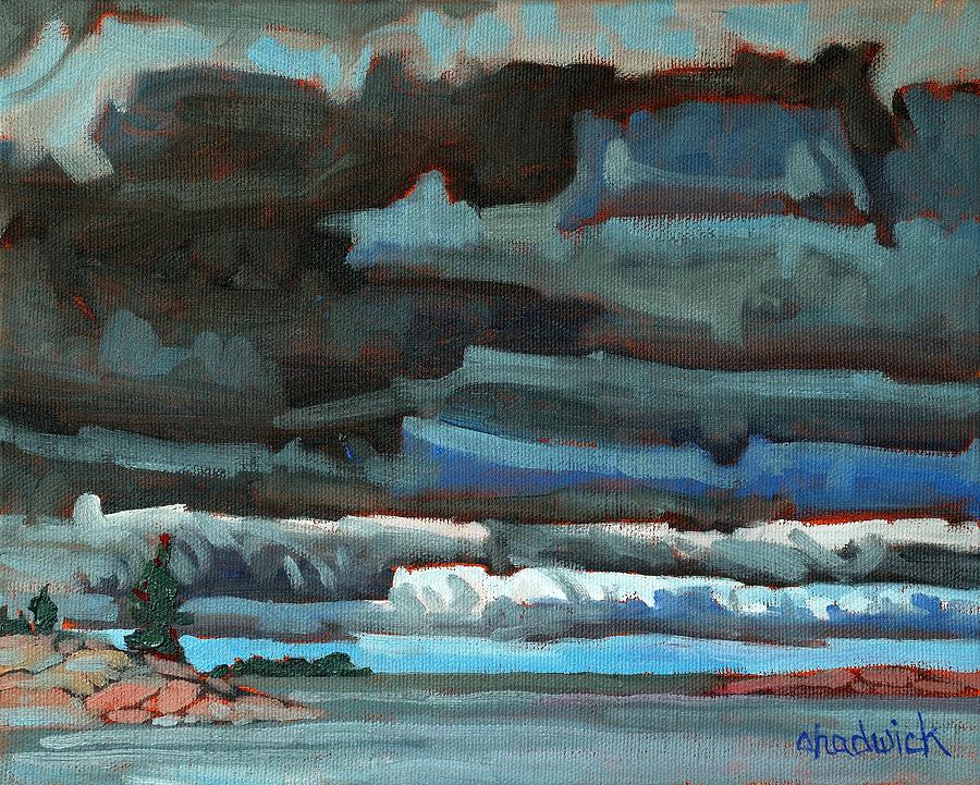 Killarney Clouds Painting by Phil Chadwick
