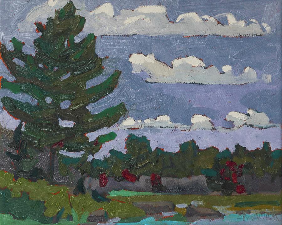 Impressionism Painting - Killarney White Pine by Phil Chadwick