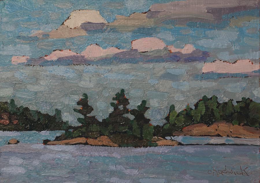 Killbear Scott Island Painting by Phil Chadwick