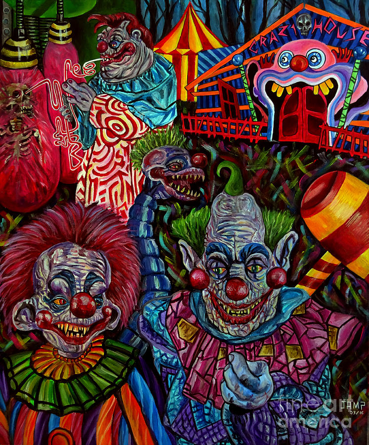 Killer Klowns From Outer Space Art 