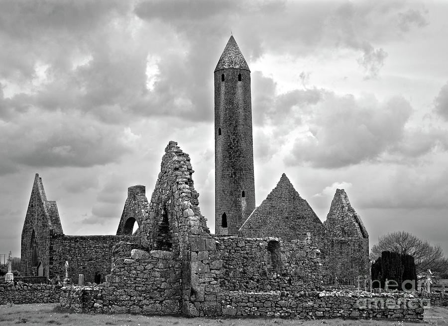  Kilmacduagh Monastery, County Galway, Ireland  Photograph by Patrick McGill