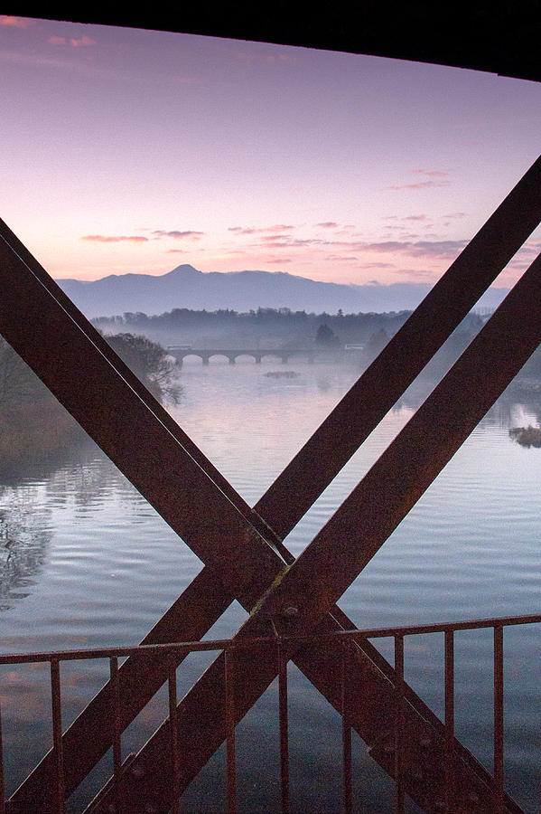 Kilorglin morning through the Bridge Photograph by Mark Callanan