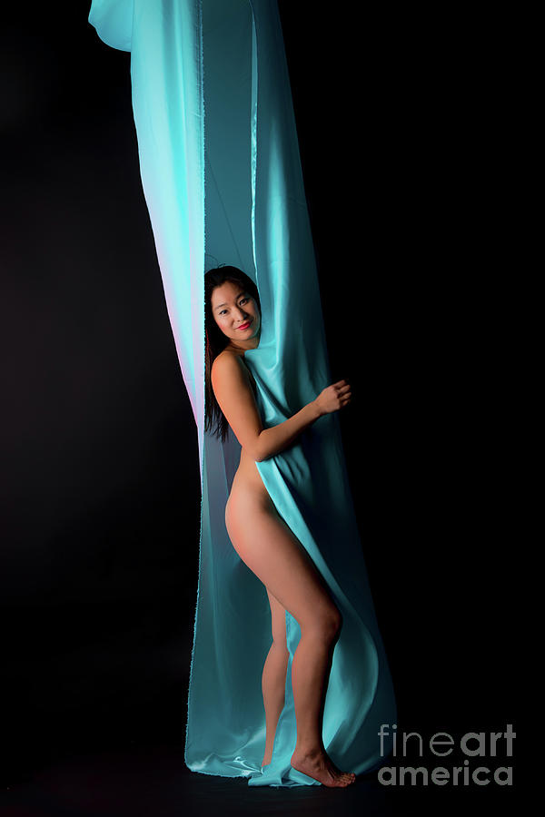 Kim In Blue Photograph