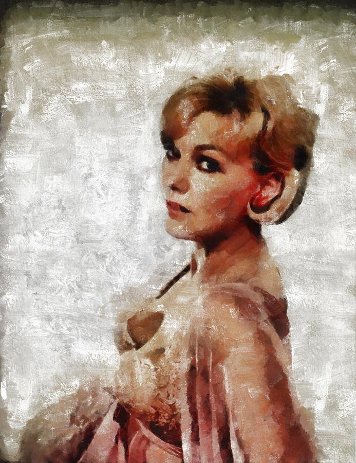 Hollywood Painting - Kim Novak Hollywood Actress by Esoterica Art Agency