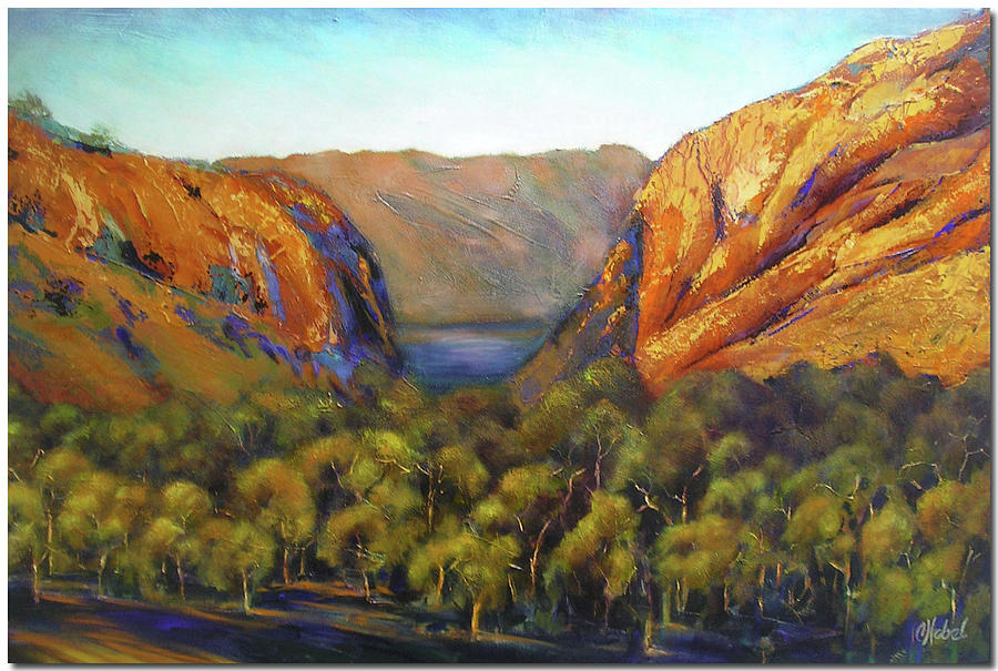 Kimberley Outback Australia Painting by Chris Hobel