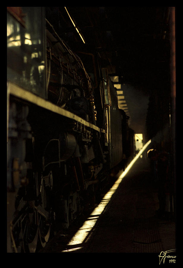 Kimberley Steam Train Depot 1992 Photograph by Vincent Franco