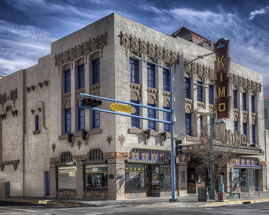 KiMo Theater Albuquerque Photograph by Alan Toepfer