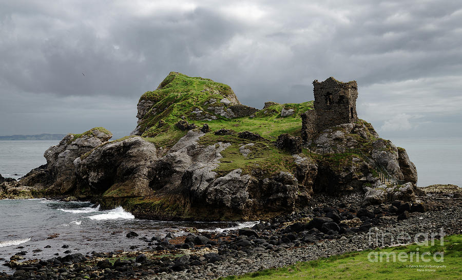 Kinbane Castle, Northern Ireland Photograph by Patrick McGill