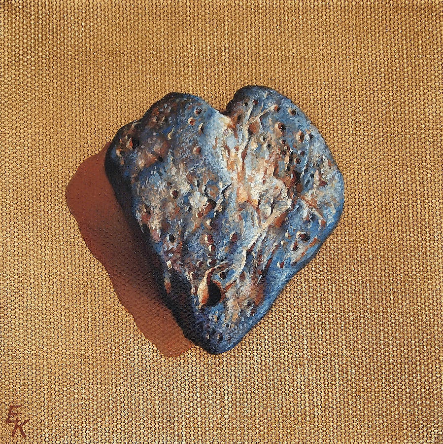 Kind heart Painting by Elena Kolotusha