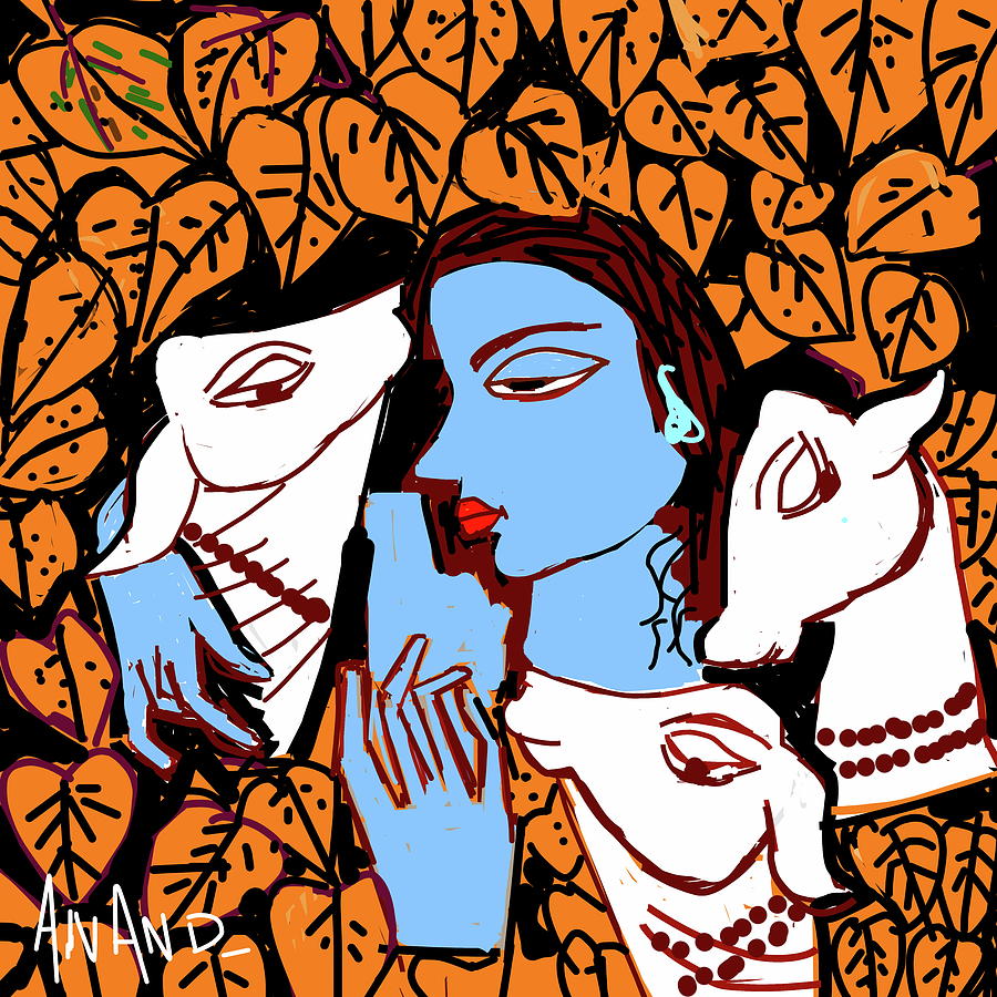 Deep Love #1 Digital Art by Anand Swaroop Manchiraju