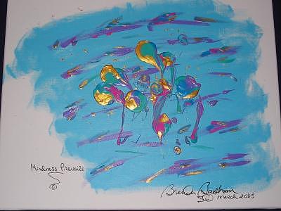 Abstract Painting - Kindness Prevails by Brenda Basham Dothage Abstract Painting - Kindness Prevails by Brenda Basham Dothage