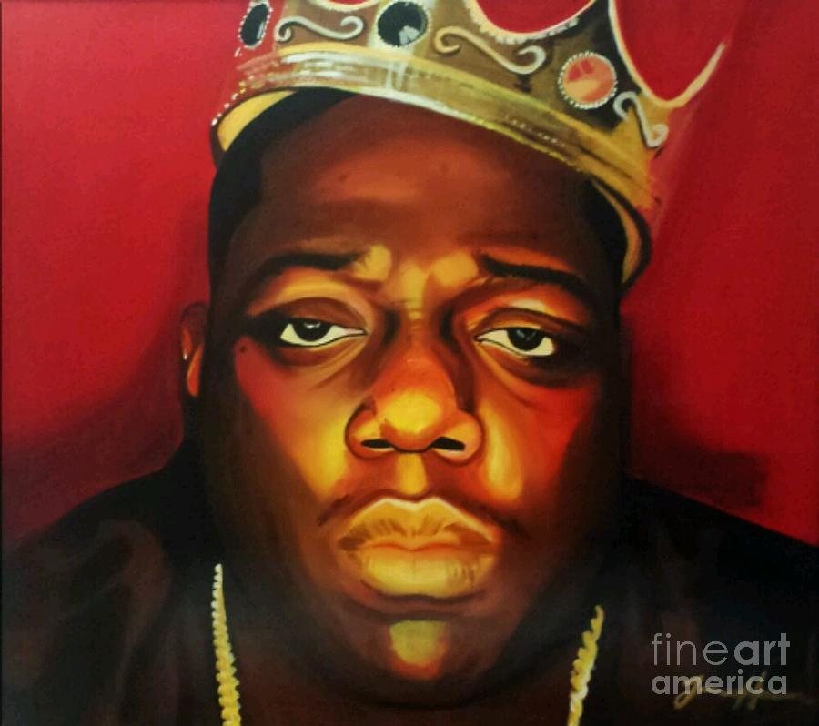 King Big Painting by Jason Majiq Holmes - Pixels