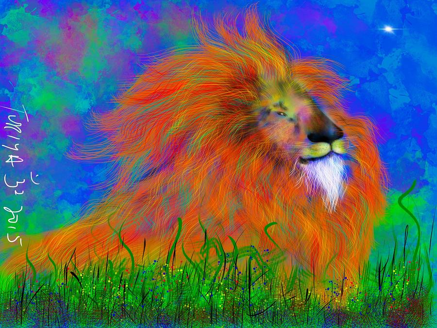 King Cecil Digital Art by Greg Liotta