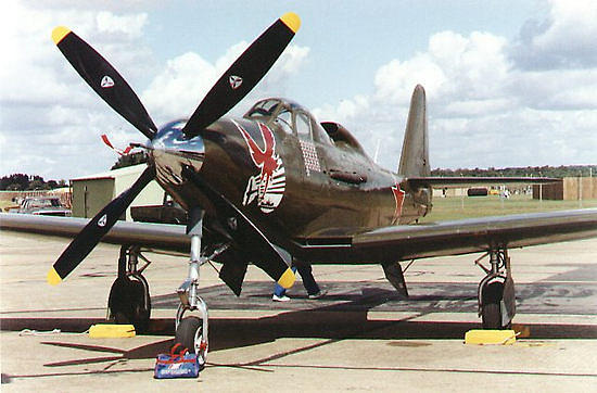 King cobra airplane Soviet air force Photograph by Georgina Brandt ...