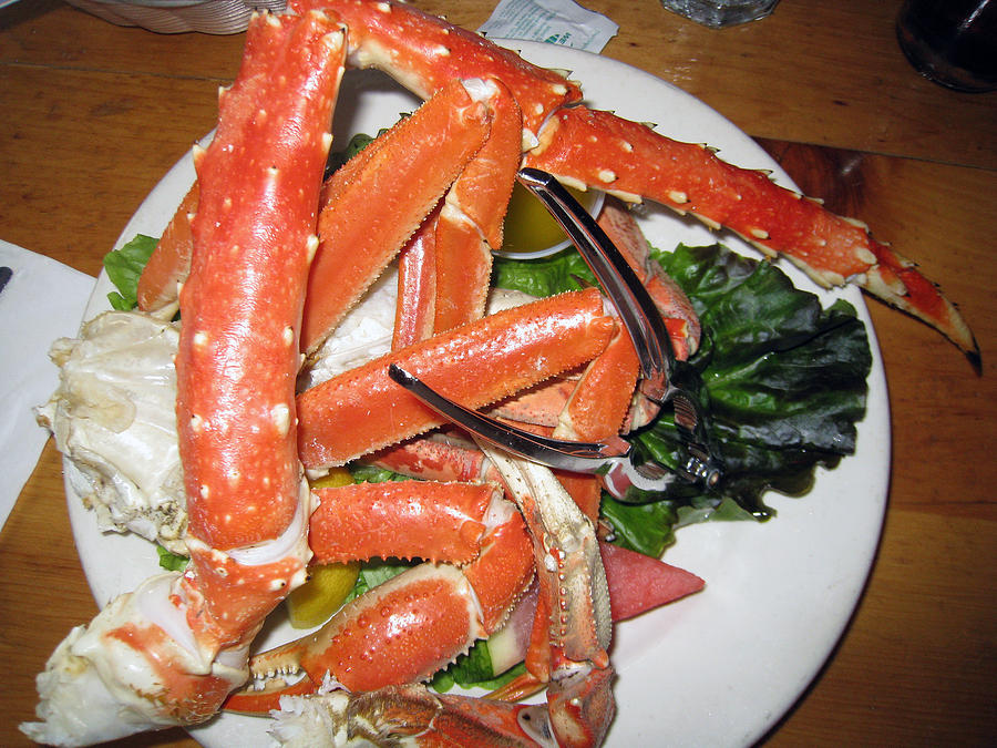 King Crab Feast by Bill Hayes