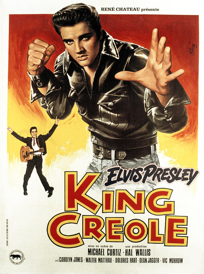 Elvis Presley Photograph - King Creole, Elvis Presley, 1958 by Everett