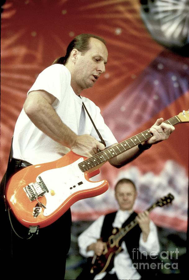 King Crimson - Adrian Belew Photograph by Concert Photos