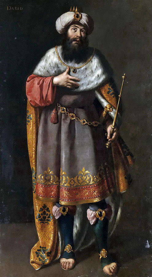 King David Painting by Ignacio de Ries
