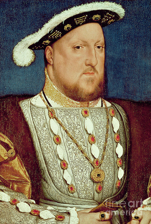 King Henry VIII  Painting by Hans Holbein