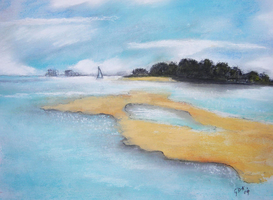 King Island Pastel by Gloria Dietz-Kiebron