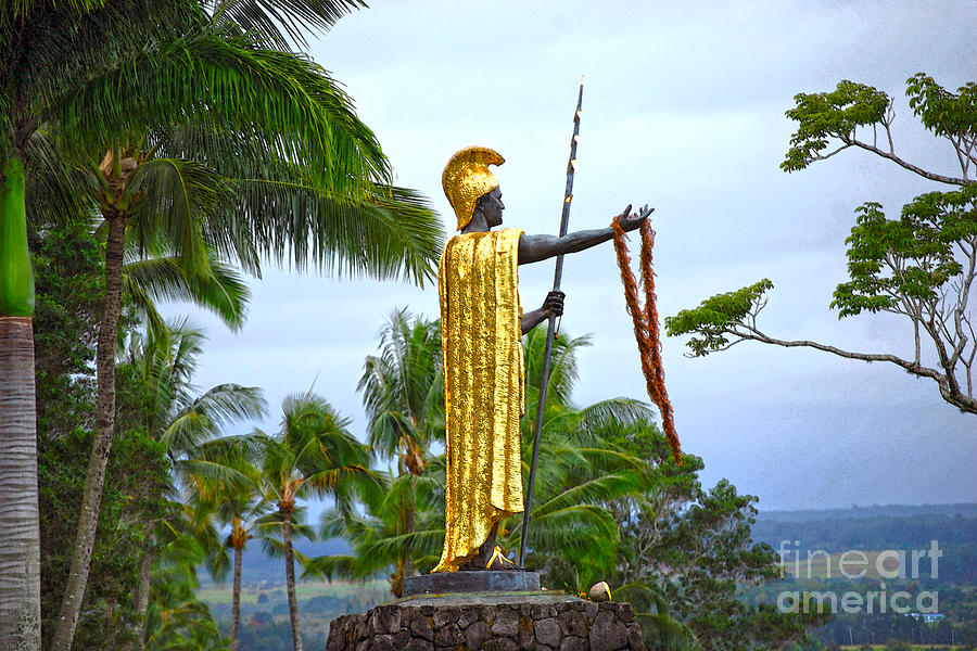 King Kamehameha the Great Statue Photograph by Catherine Sherman