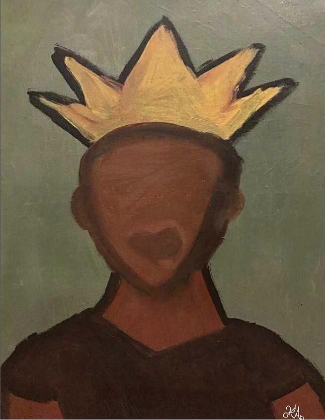 Melanin Painting - King by Key Artistry