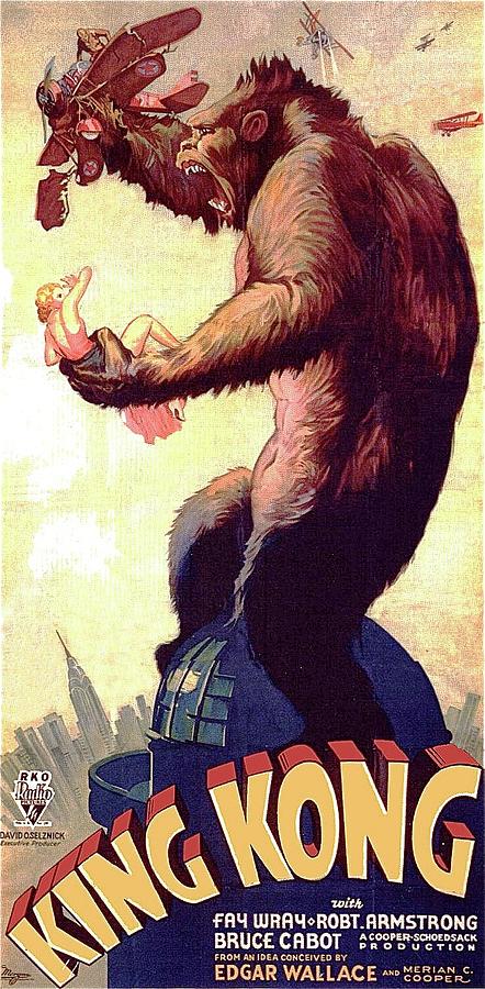 King Kong Poster number 1 Rko Radio 1933 Photograph by David Lee Guss