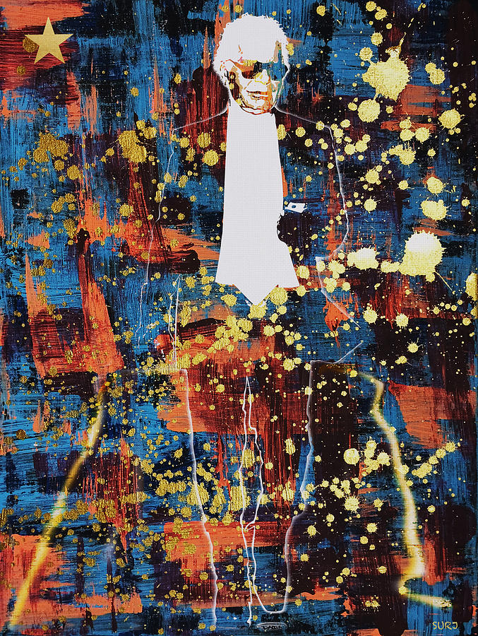 Karl Lagerfeld Mixed Media - King Lagerfeld by Surj LA Karl Lagerfeld Mixed Media - King Lagerfeld by Surj LA