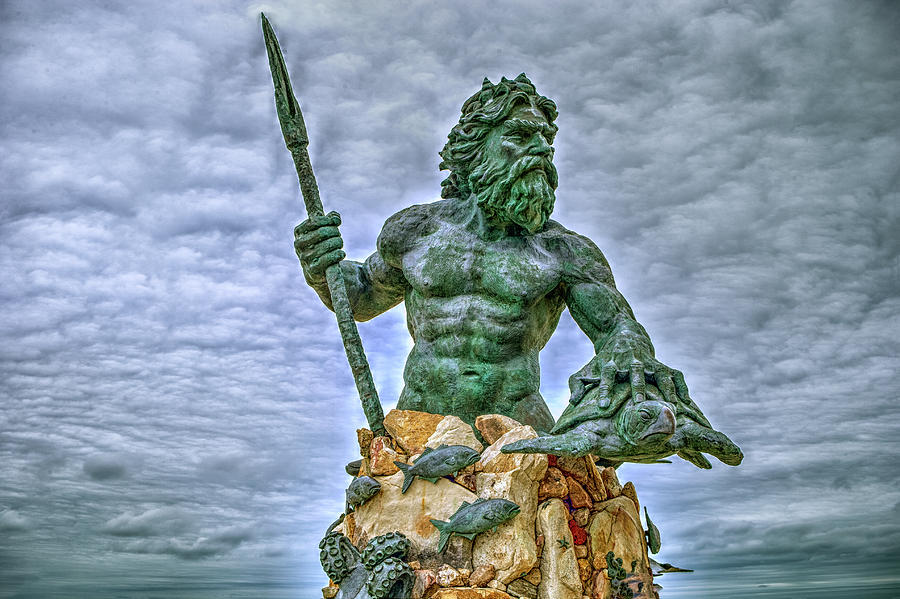 Summer Photograph - King Neptune by Pete Federico