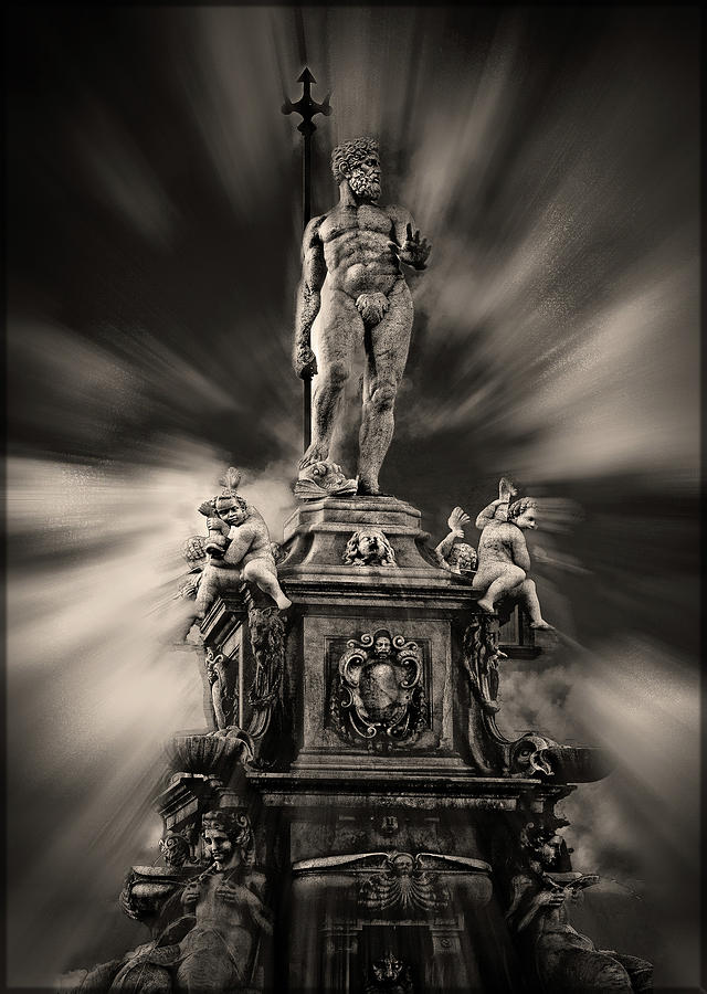 King Neptune Sculpture Photograph by Joseph Hollingsworth