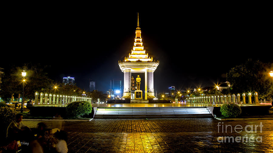 King Norodom Sihanolik Phenom Penh Cambodia 2 Photograph by Rene Triay FineArt Photos