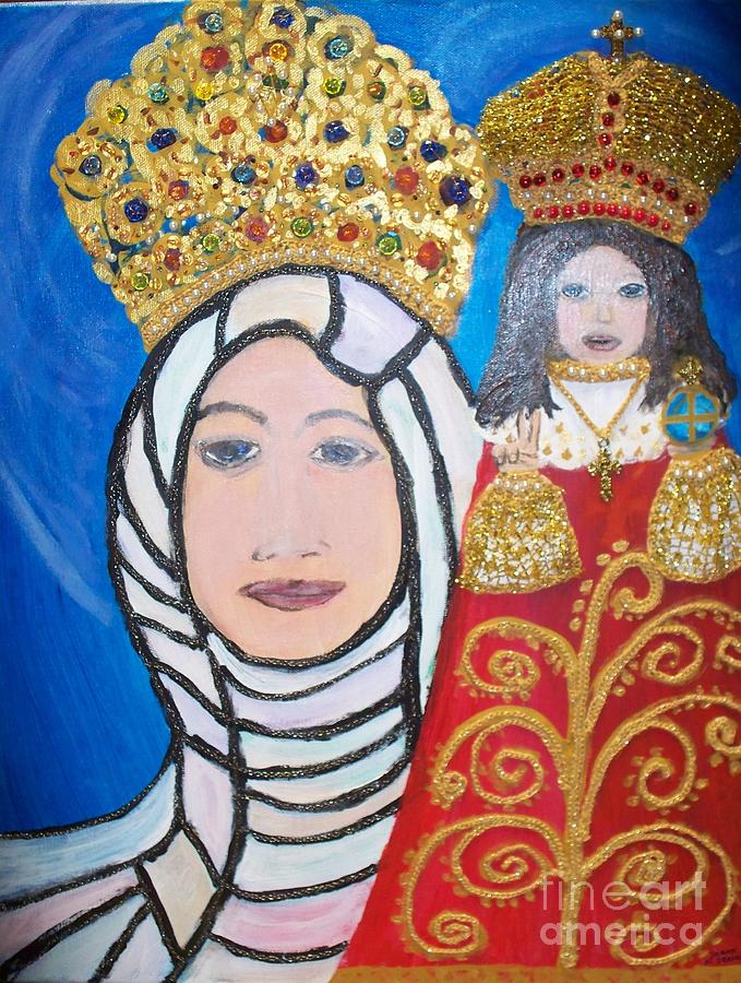 King Of Kings And The Queen Mother Mixed Media