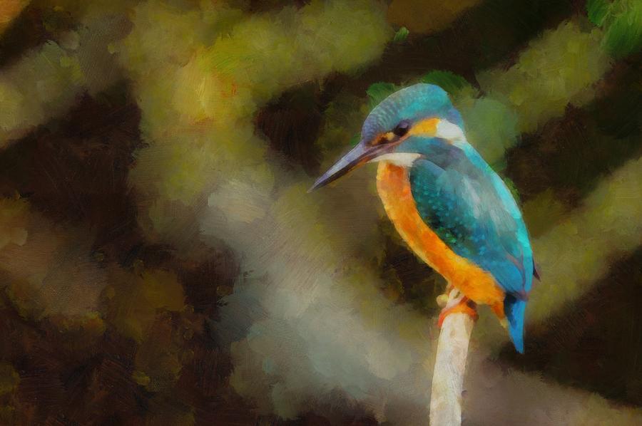 King Of The Fishers By Pierre Blanchard Painting