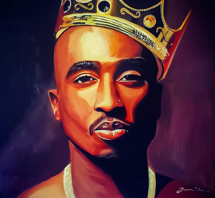 King Pac Painting By Jason Majiq Holmes