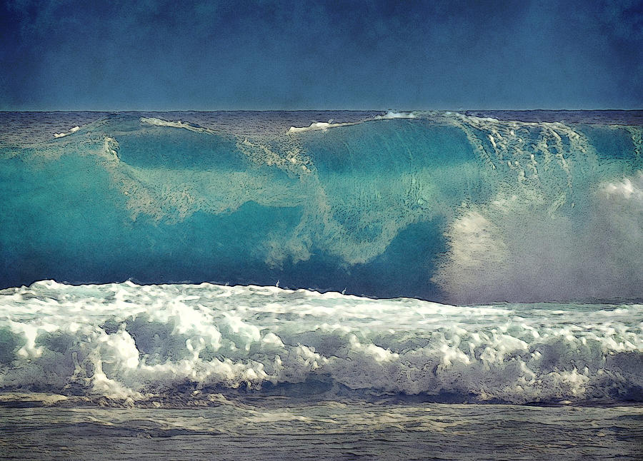 King Tide Wave Photograph by Lori Seaman