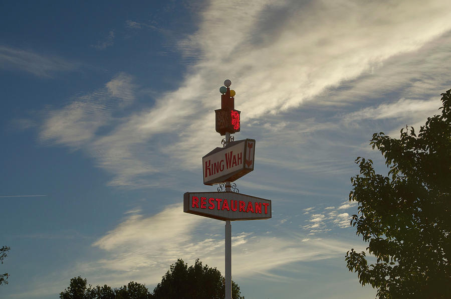 King Wah Restaurant, Oregon Photograph by Erik Burg