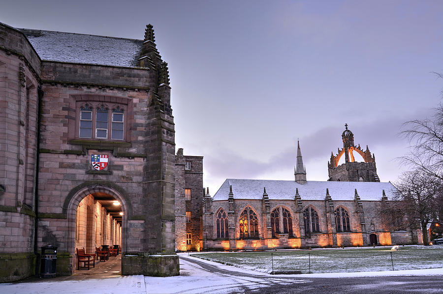 Kings College - University of Aberdeen Photograph by Veli Bariskan