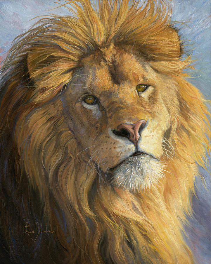 King's Gaze Painting by Lucie Bilodeau - Fine Art America