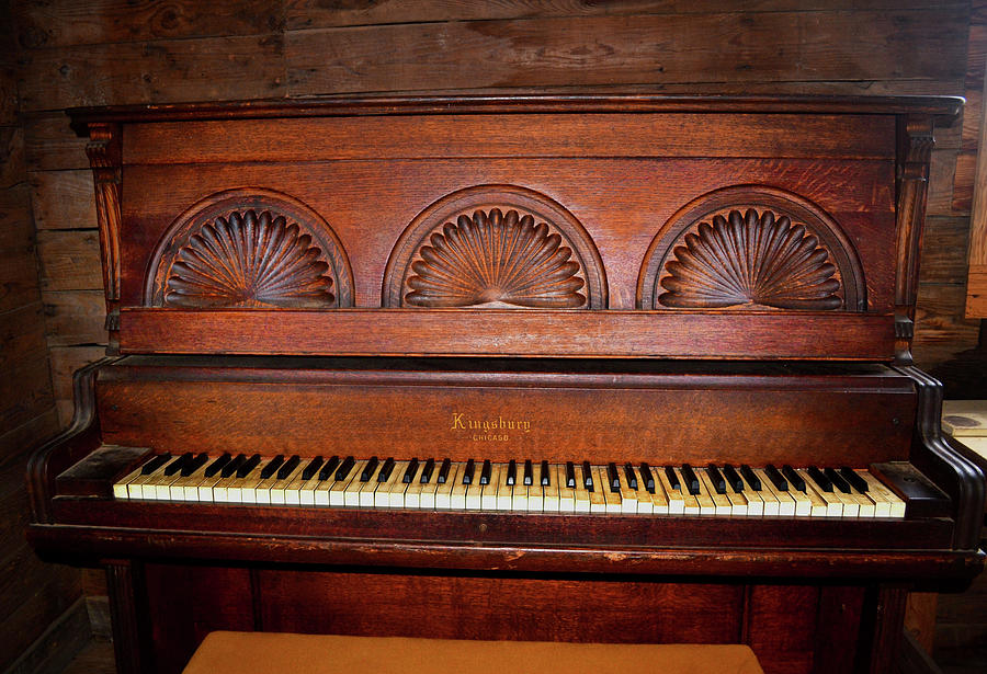 Kingsbury Piano 002 Photograph by George Bostian