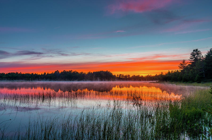 Kingston Lake Sunset Photograph by Gary McCormick