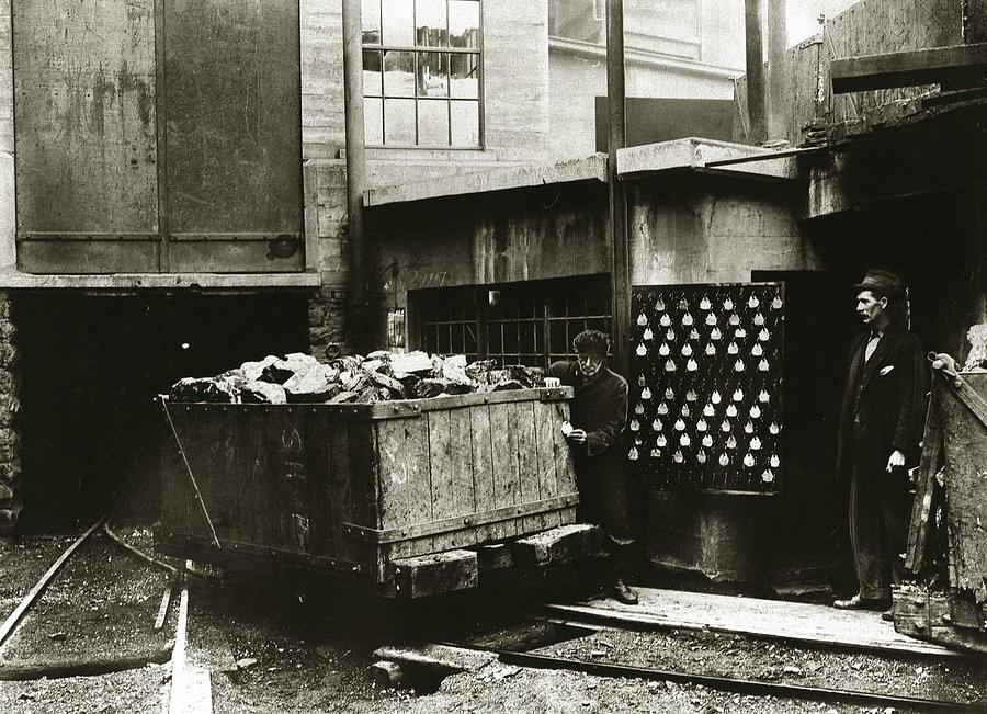 Kingston PA Kingston Coal Co Ticket Board at the Breaker 1924 Photograph by Arthur Miller