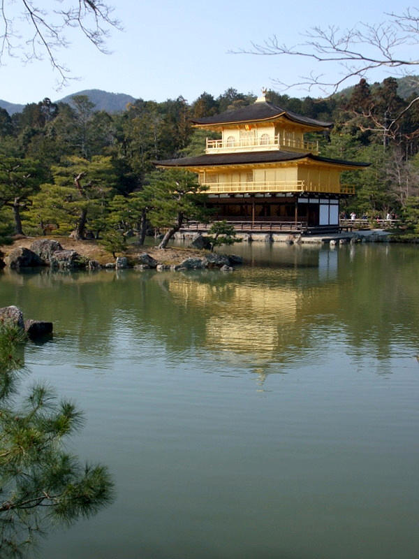 Kinkakju Temple Known As The Golden Temple In Kyoto  Photograph by Mackenzie Moulton