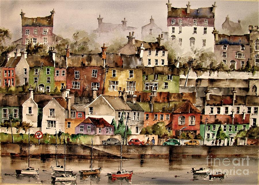 F 906  Kinsale Harbour. Cork Painting by Val Byrne