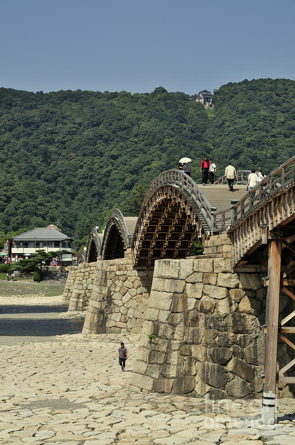 Kintai Bridge Iwakuni Japan Pt Photograph by Andy Smy