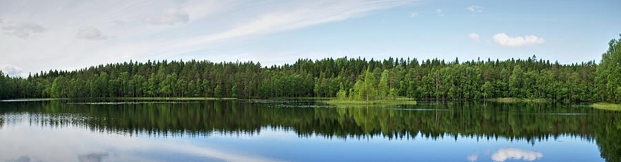 Kintulammi panorama Photograph by Jouko Lehto