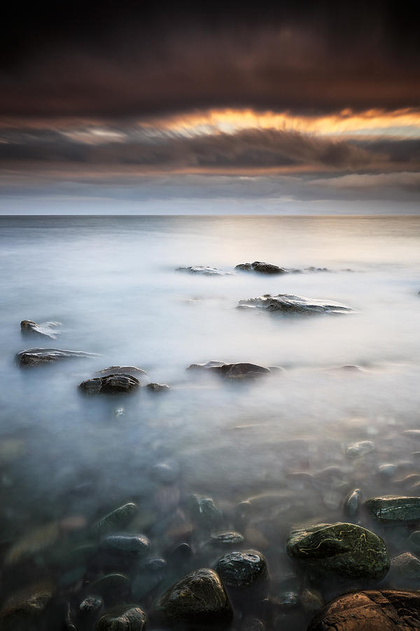 Kintyre Coastal Sunset Photograph by Grant Glendinning