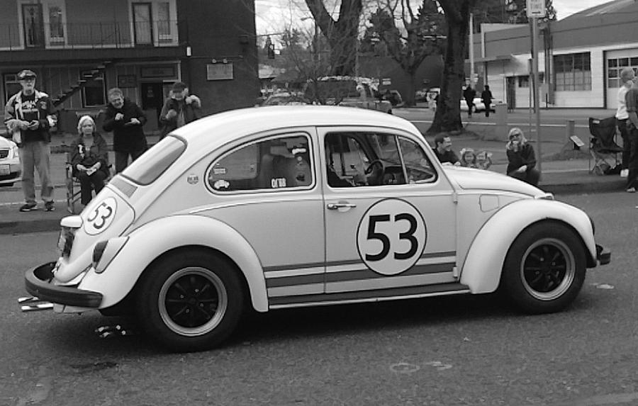 Herbie the Love Bug Photograph by Melissa Coffield